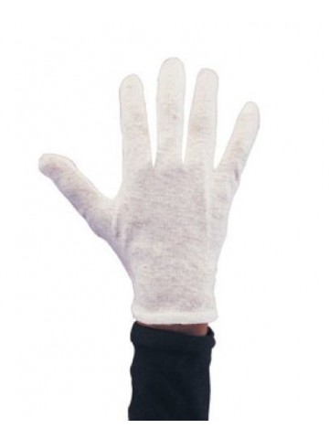 Мужские белые перчатки