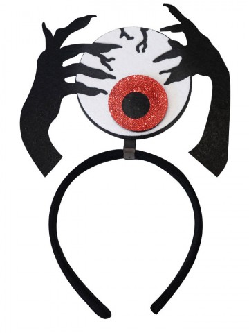 Ободок на Хэллоуин Глаз с руками