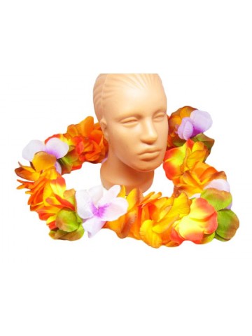 Ожерелье из цветов гавайское