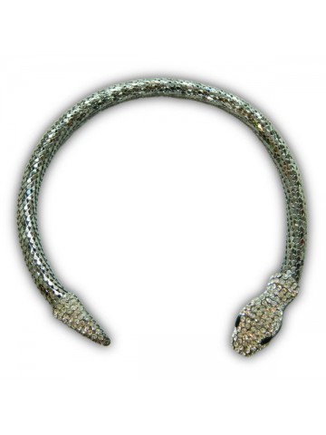 Ожерелье змея Серебро