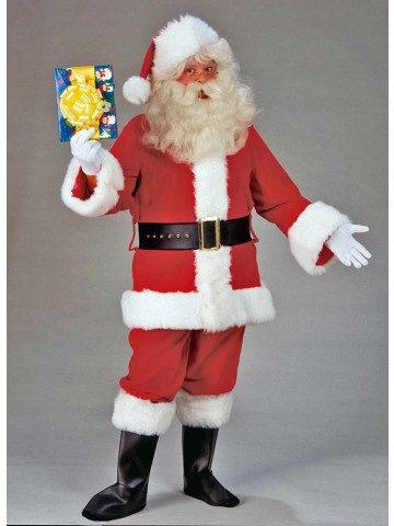 Плюшевый костюм Санта Клауса