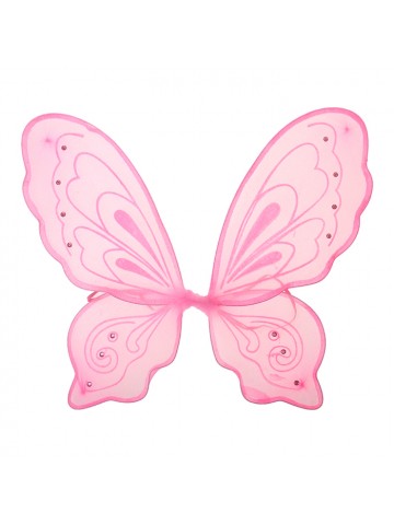 Розовые крылья феи Бабочки