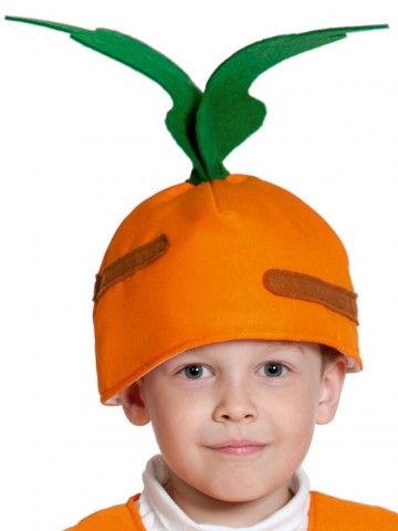 Шапочка летняя Морковка фото