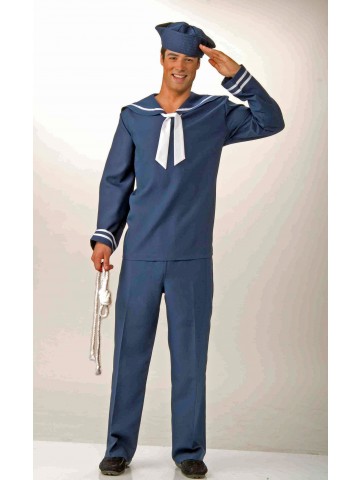 Синий костюм моряка