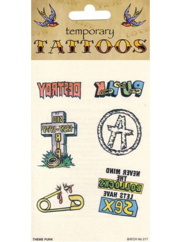 Татуировки для панков 6 листов