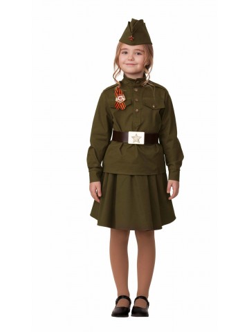 Военный костюм для девочки фото