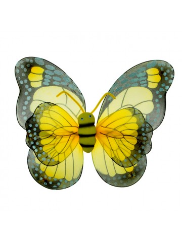 Желтые крылья бабочки