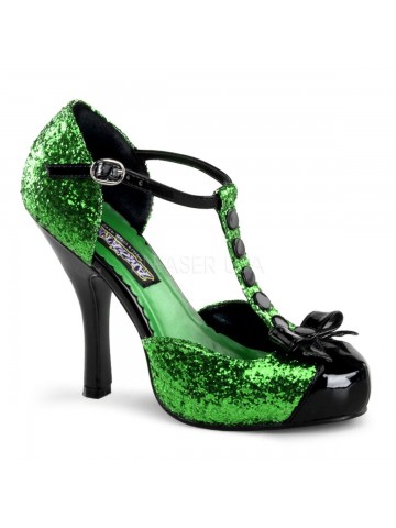 Женские зеленые туфли фото