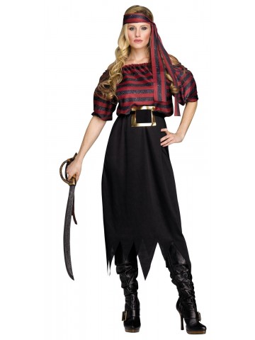 Женский костюм Изящной пиратки фото