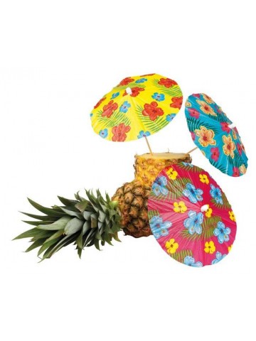 Зонтики для коктейлей Гавайские 1 фото