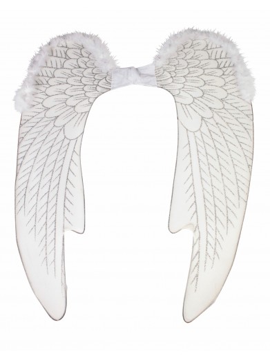 Белые крылья Ангела с отделкой