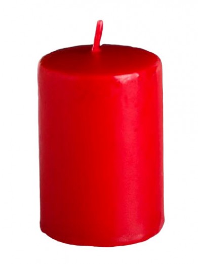 Бордовая свеча 6 см