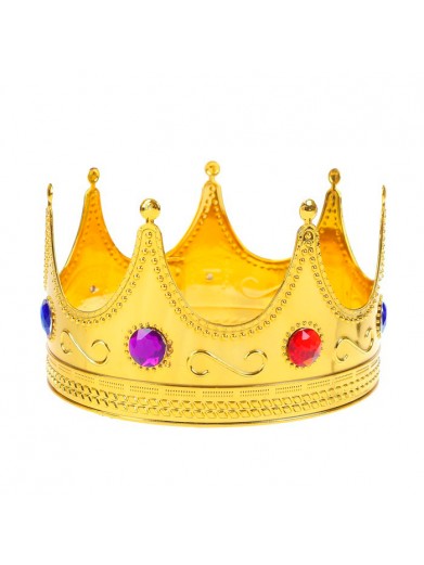 Царская золотая корона с камнями
