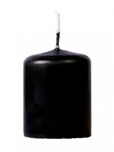 Черная свеча 5 см