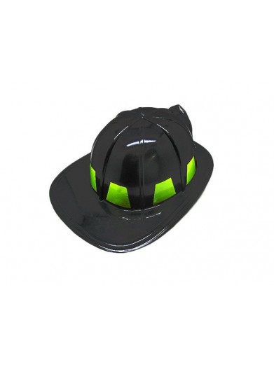 Черный шлем пожарного