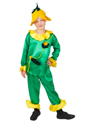Детский карнавальный костюм огурца