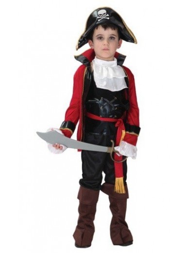 Детский костюм беспощадного пирата