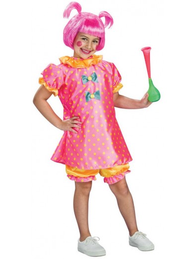 Детский костюм клоунессы горошинки