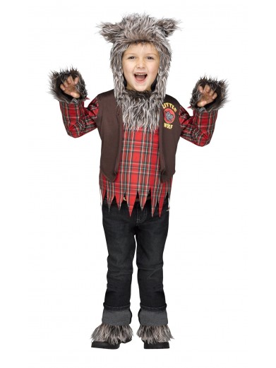 Детский костюм маленького волчонка фото