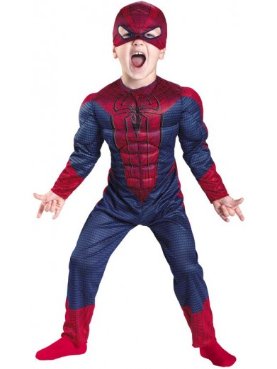 Детский костюм мускулистого Человека-Паука