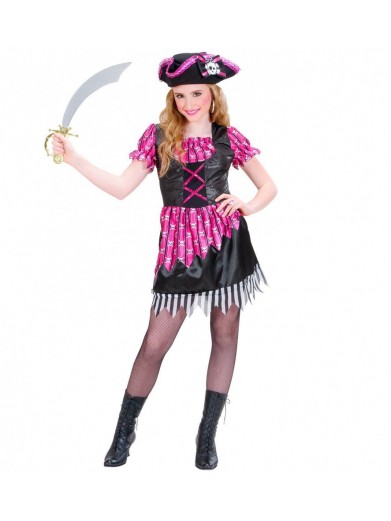 Детский костюм розовой пиратки