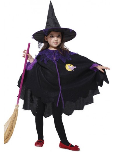 Детский костюм Симпатичной ведьмочки 1 фото