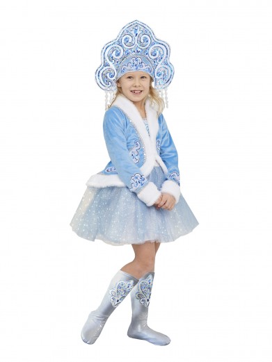 Детский костюм Снегурочки Полины