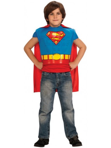 Детский костюм Супермена в футболке