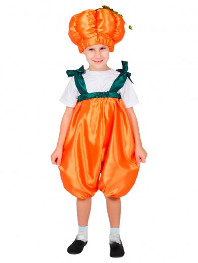 Детский костюм тыквы в комбинезоне
