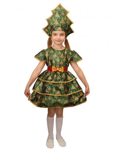 Детский костюм ёлочки с поясом