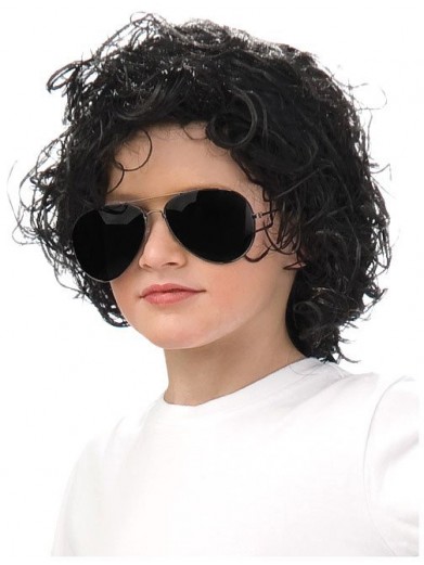 Детский парик Майкла Джексона