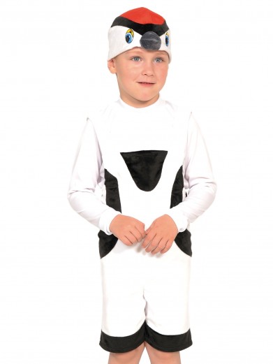 Детский плюшевый костюм дятла