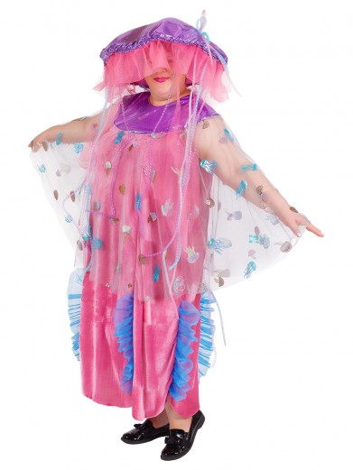 Карнавальный костюм медузы для взрослого