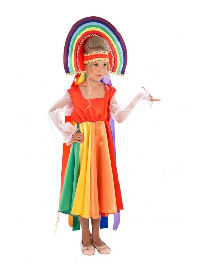 Карнавальный костюм радуги