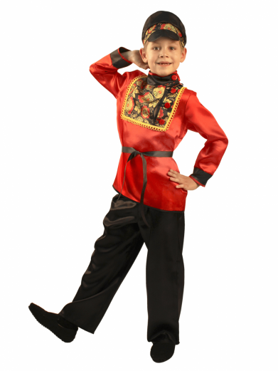 Карнавальный костюм Хохлома мальчику