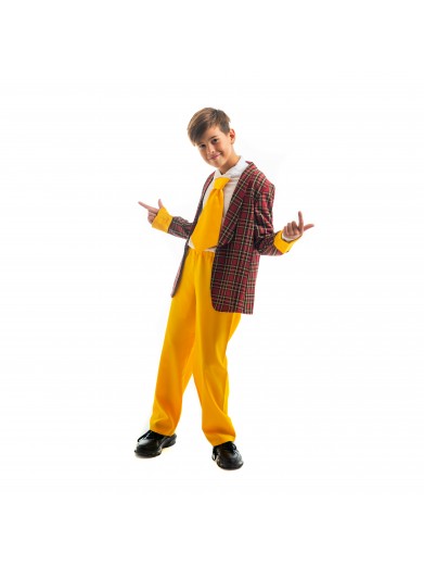 Костюм стиляги с желтыми штанами фото
