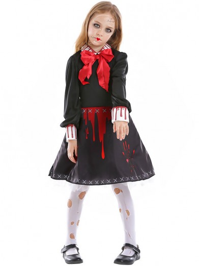 Костюм страшной куклы на Хэллоуин