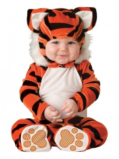 Костюм милого тигренка детский фото