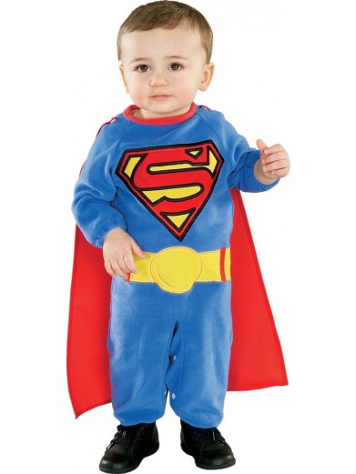 Костюм очаровательного Супермена для малыша