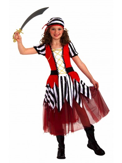 Макияж пирата для девочки