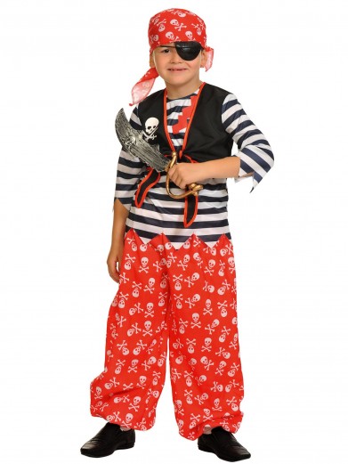 Карнавальные костюмы ПИРАТЫ для мальчика 6 - 8 лет - купить в интернет-магазине manikyrsha.ru