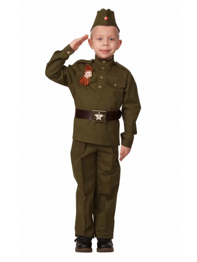 Костюм русского солдата для мальчика фото