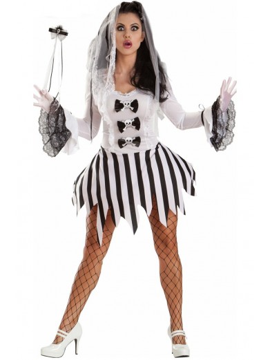 Костюм Зомби Невесты на Хэллоуин 1 фото