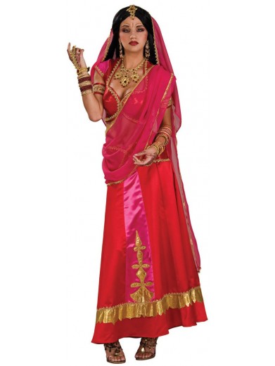 Красный костюм индианки