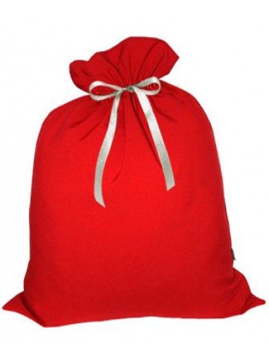 Красный маленький мешочек для подарков