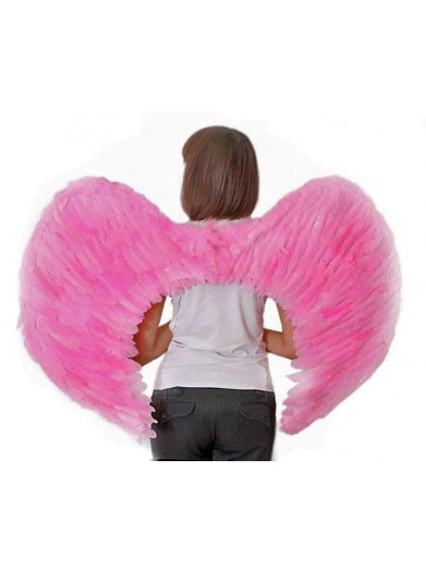 Крылья розовые 100 см