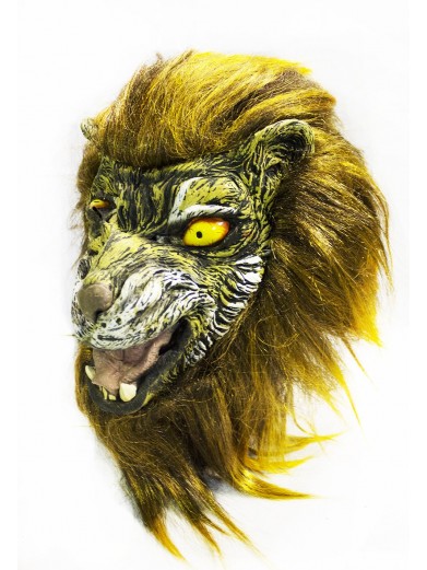 Латексная маска тигра-оборотня фото