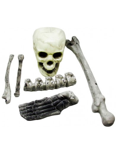 Набор человеческих костей на Хэллоуин