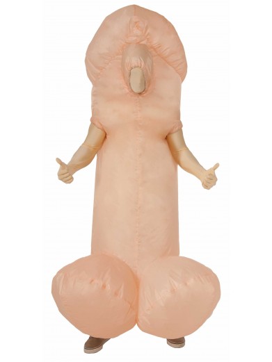Надувной костюм полового органа фото