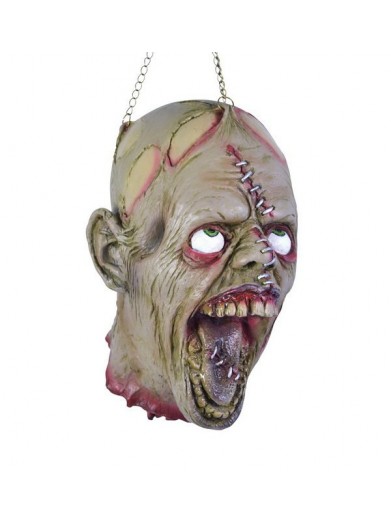 Отрубленная голова зомби на хэллоуин